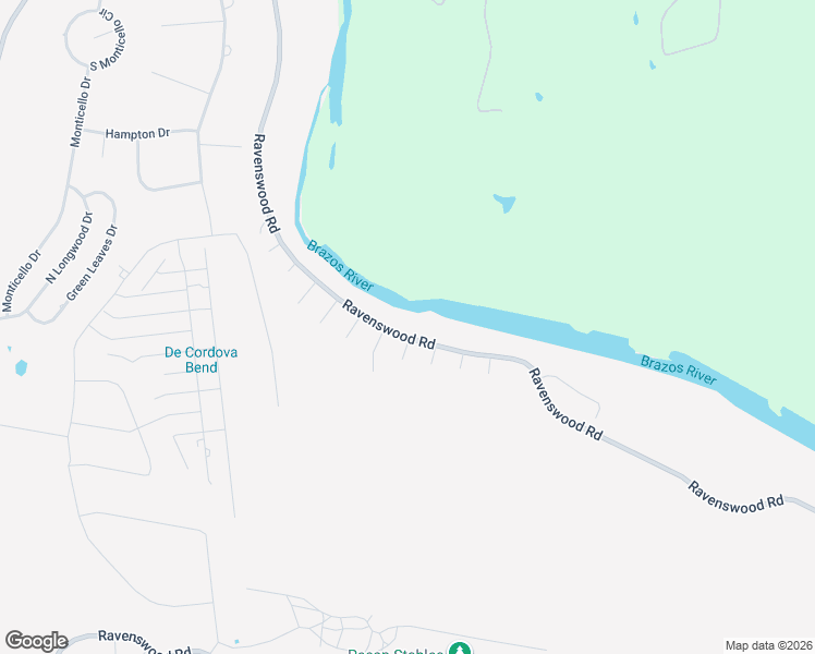map of restaurants, bars, coffee shops, grocery stores, and more near 9701 Argyle Court in Granbury