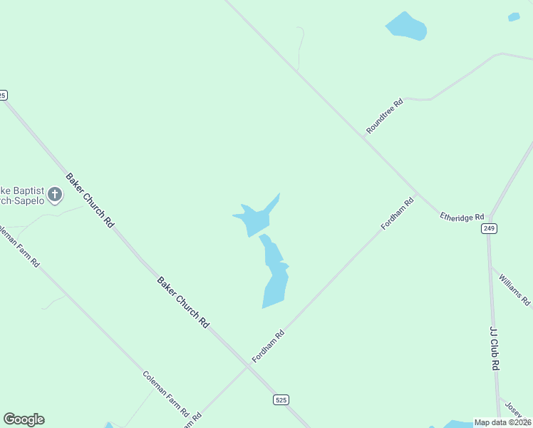 map of restaurants, bars, coffee shops, grocery stores, and more near Fordham Road in Rentz