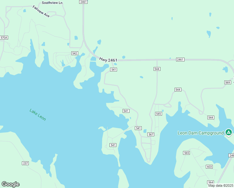 map of restaurants, bars, coffee shops, grocery stores, and more near 326 County Road 541 in Eastland
