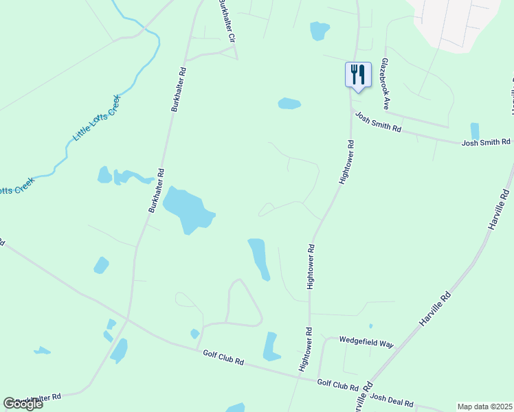 map of restaurants, bars, coffee shops, grocery stores, and more near 1317 Kermit Drive in Statesboro