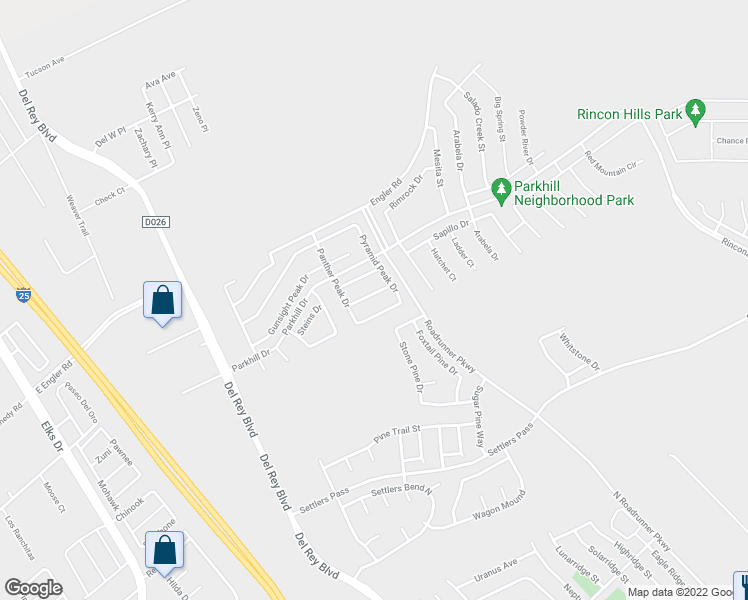 map of restaurants, bars, coffee shops, grocery stores, and more near 1232 Antelope Pass Drive in Las Cruces