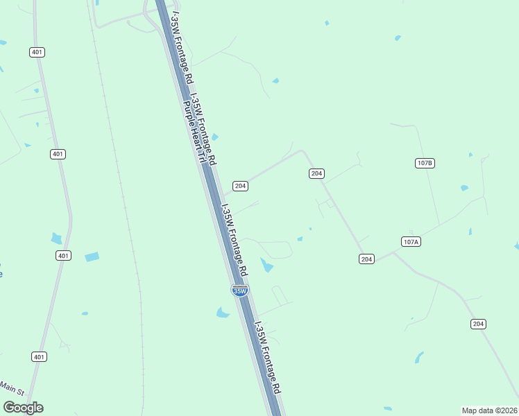 map of restaurants, bars, coffee shops, grocery stores, and more near 8445 Interstate 35W in Alvarado