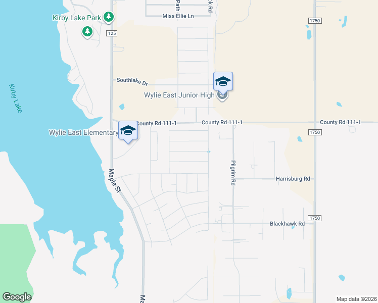 map of restaurants, bars, coffee shops, grocery stores, and more near 267 Martis Way in Abilene