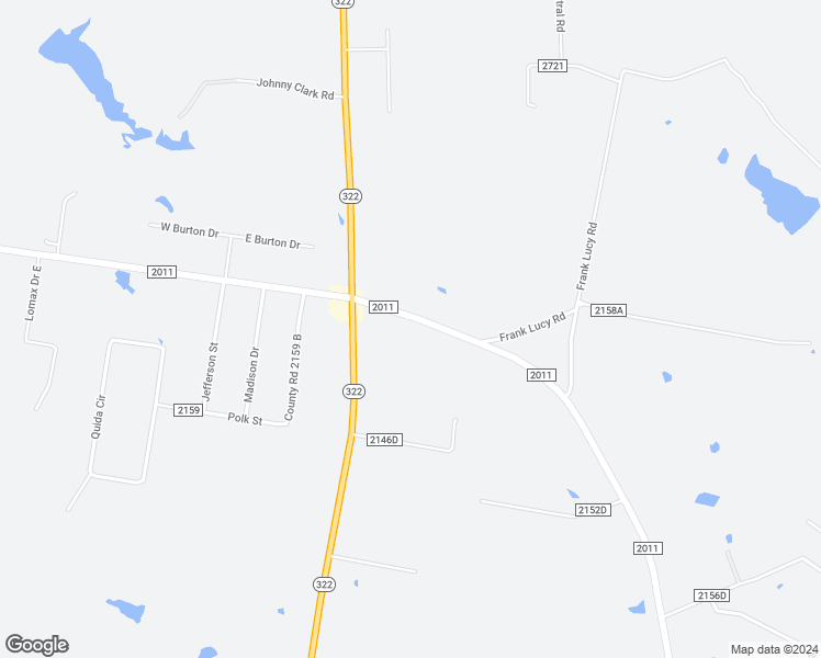 map of restaurants, bars, coffee shops, grocery stores, and more near 8645 Farm to Market Road 2011 in Longview