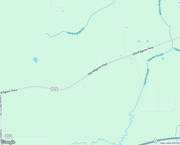 map of restaurants, bars, coffee shops, grocery stores, and more near 12075-12499 Old Kilgore Highway in Tyler