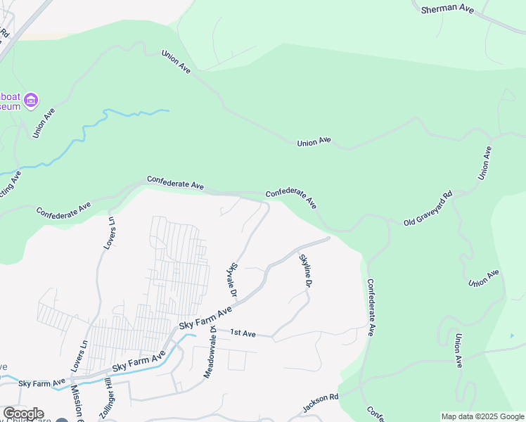 map of restaurants, bars, coffee shops, grocery stores, and more near 249 Skyvale Drive in Vicksburg