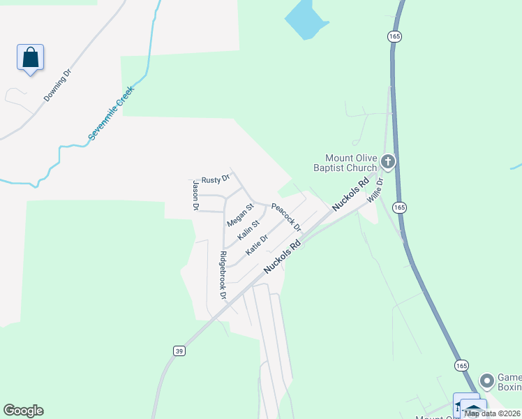 map of restaurants, bars, coffee shops, grocery stores, and more near 12 Kalin Street in Phenix City