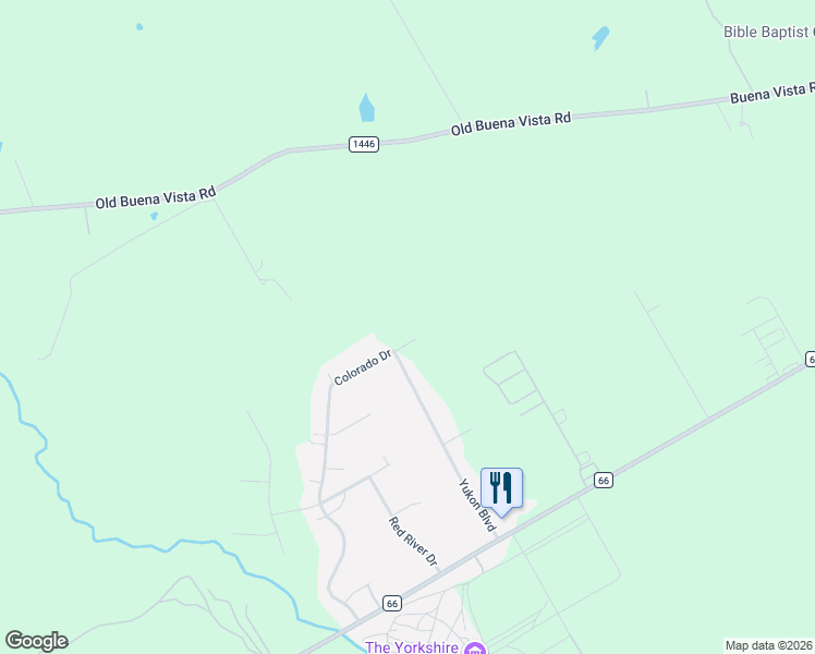 map of restaurants, bars, coffee shops, grocery stores, and more near 1231 Colorado Drive in Waxahachie