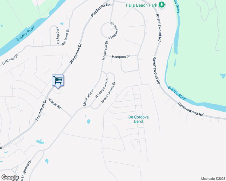 map of restaurants, bars, coffee shops, grocery stores, and more near 8925 Green Leaves Drive in Granbury
