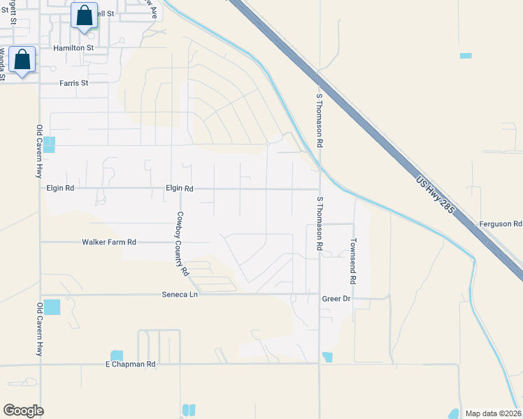 map of restaurants, bars, coffee shops, grocery stores, and more near Donovan Street in Carlsbad