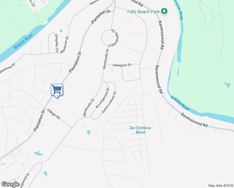 map of restaurants, bars, coffee shops, grocery stores, and more near 8919 Green Leaves Drive in Granbury