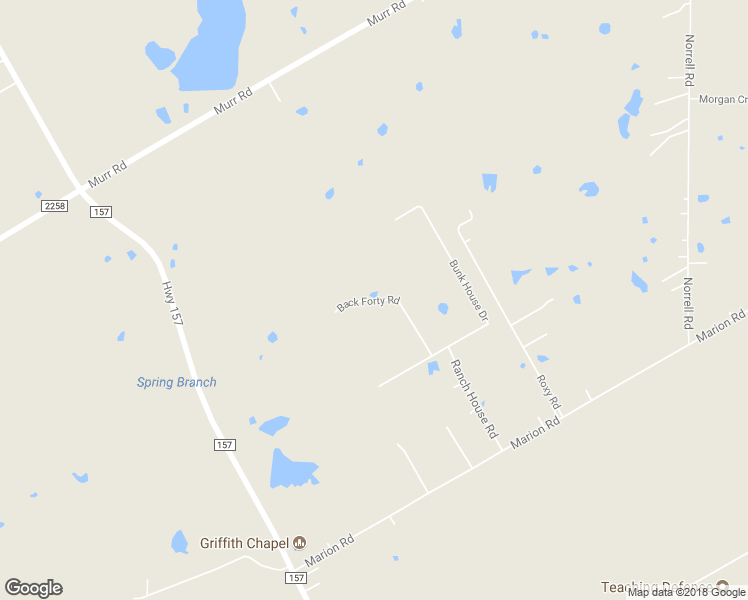 map of restaurants, bars, coffee shops, grocery stores, and more near 158 Back Forty Road in Venus
