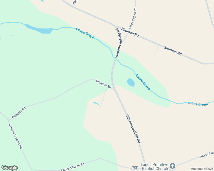 map of restaurants, bars, coffee shops, grocery stores, and more near 919 Driggers Road in Brooklet