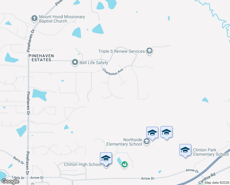 map of restaurants, bars, coffee shops, grocery stores, and more near 6 Middleton Place in Clinton