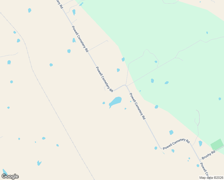 map of restaurants, bars, coffee shops, grocery stores, and more near 2800 Powell Cemetery Road in Tolar