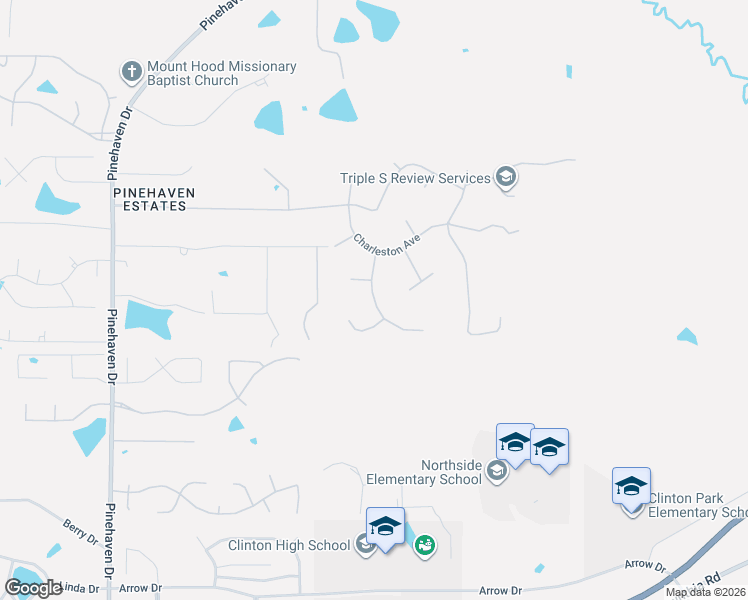 map of restaurants, bars, coffee shops, grocery stores, and more near 12 Lafayette Circle in Clinton