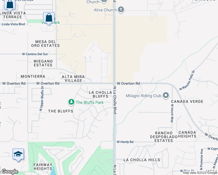 map of restaurants, bars, coffee shops, grocery stores, and more near 2120 West Sunset Surprise Court in Tucson