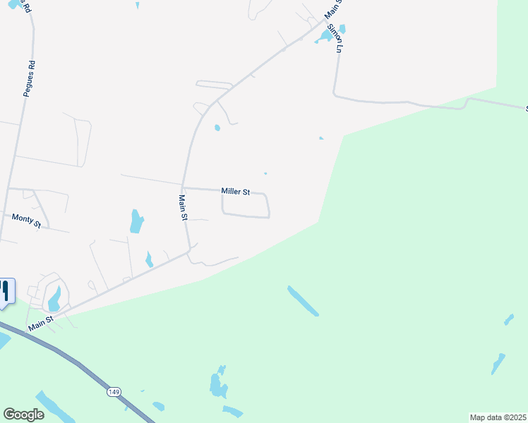 map of restaurants, bars, coffee shops, grocery stores, and more near 111 Sandhill Avenue in Longview