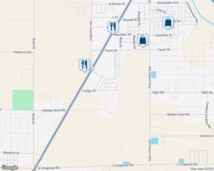 map of restaurants, bars, coffee shops, grocery stores, and more near 224-298 Carlgo Street in Carlsbad