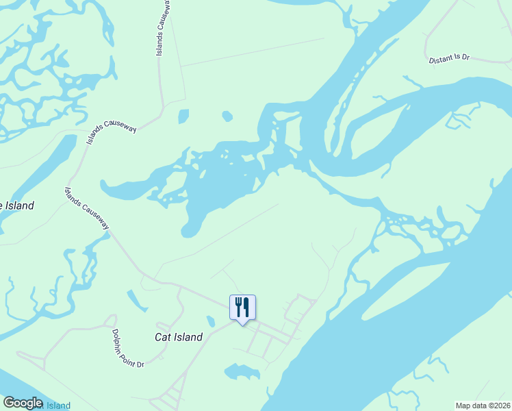 map of restaurants, bars, coffee shops, grocery stores, and more near 41 Ridge Road in Beaufort