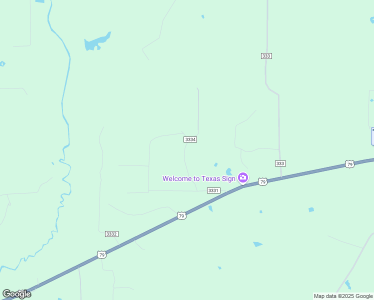 map of restaurants, bars, coffee shops, grocery stores, and more near 108 County Road 3331 in De Berry