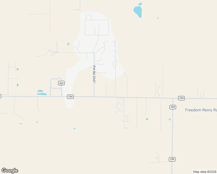 map of restaurants, bars, coffee shops, grocery stores, and more near 8510 County Road 254 in Clyde