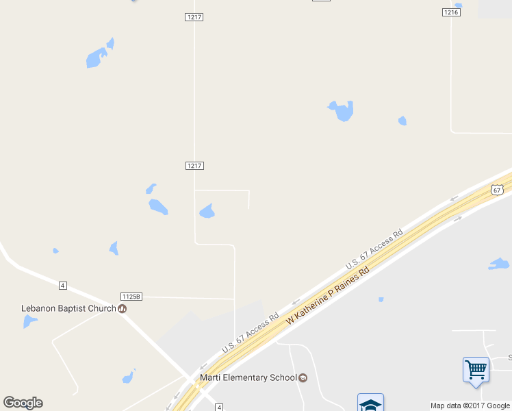 map of restaurants, bars, coffee shops, grocery stores, and more near 2900 County Road 1217 in Cleburne