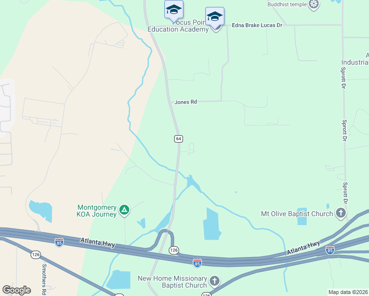 map of restaurants, bars, coffee shops, grocery stores, and more near 13097 Wares Ferry Road in Montgomery