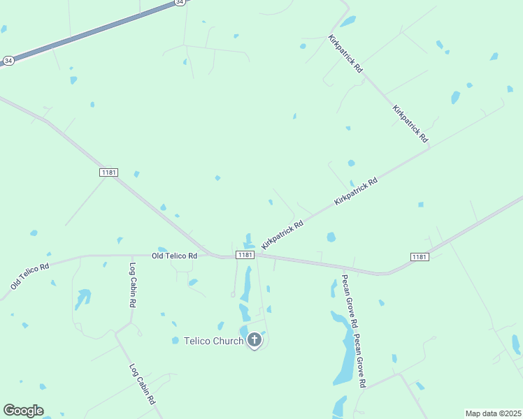 map of restaurants, bars, coffee shops, grocery stores, and more near 908 Kirkpatrick Rd in Ennis