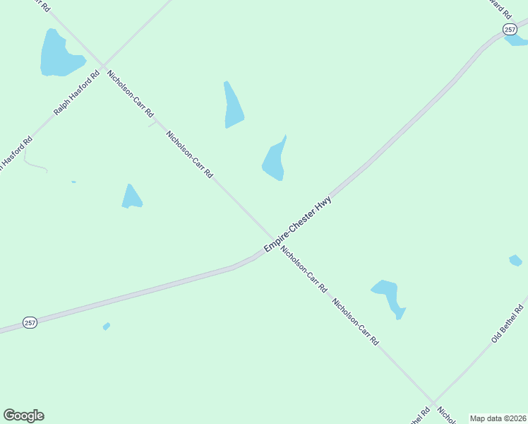 map of restaurants, bars, coffee shops, grocery stores, and more near 760 Nicholson-Carr Road in Chester