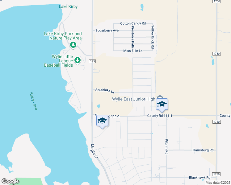 map of restaurants, bars, coffee shops, grocery stores, and more near 326 Southlake Drive in Abilene