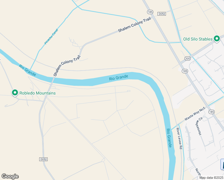 map of restaurants, bars, coffee shops, grocery stores, and more near 3372-3500 Paradise Lane in Las Cruces