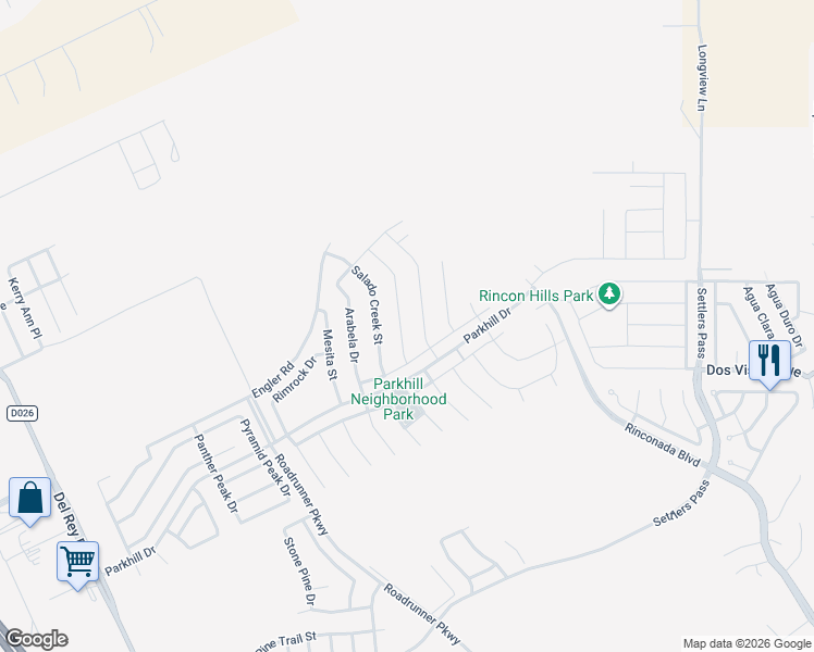 map of restaurants, bars, coffee shops, grocery stores, and more near 4684 Big Spring Street in Las Cruces