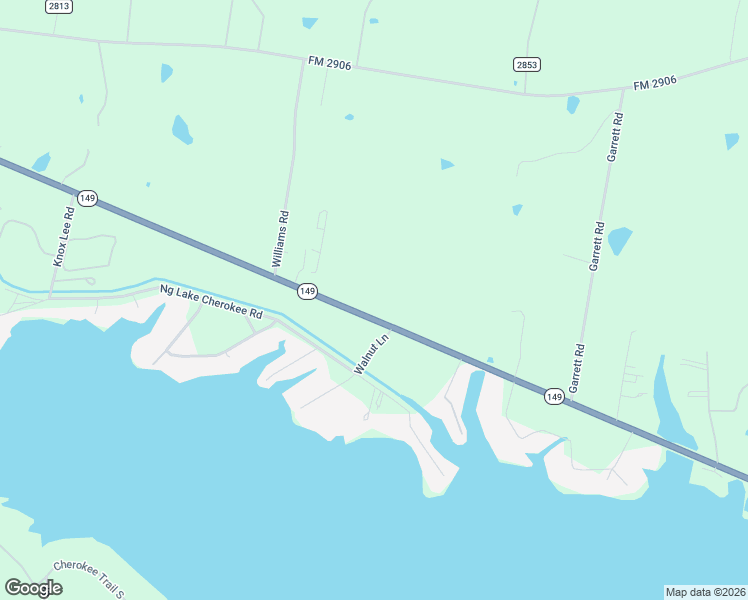 map of restaurants, bars, coffee shops, grocery stores, and more near 11973 Highway 149 in Longview
