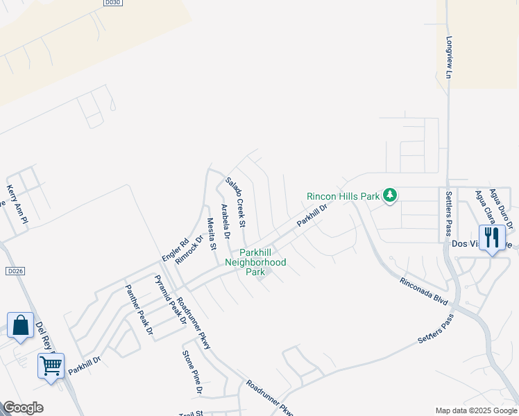map of restaurants, bars, coffee shops, grocery stores, and more near 4696 Big Spring Street in Las Cruces