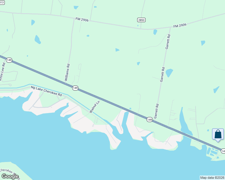 map of restaurants, bars, coffee shops, grocery stores, and more near 12477 Texas 149 in Longview