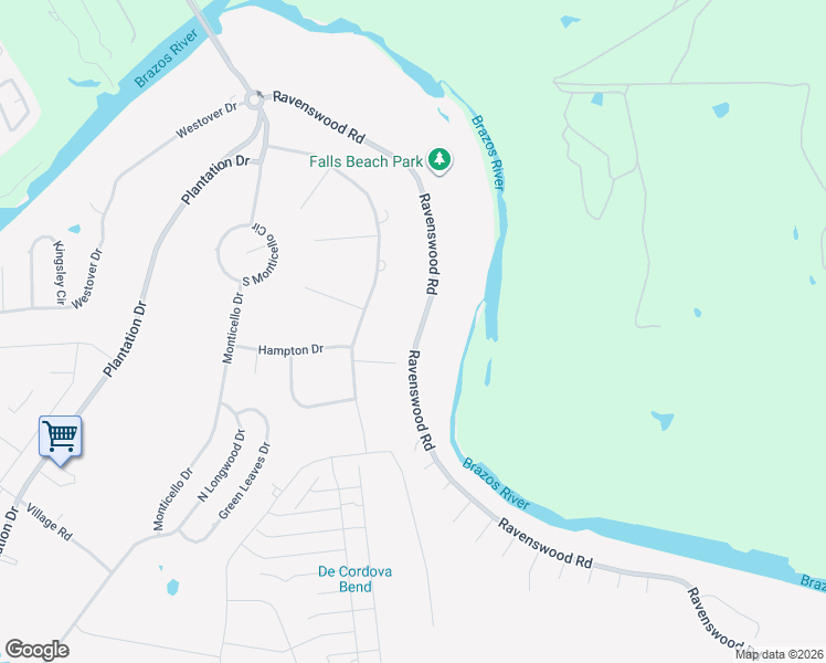 map of restaurants, bars, coffee shops, grocery stores, and more near 7613 Ravenswood Road in Granbury