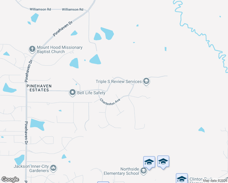 map of restaurants, bars, coffee shops, grocery stores, and more near 2 Atlanta Cove in Clinton