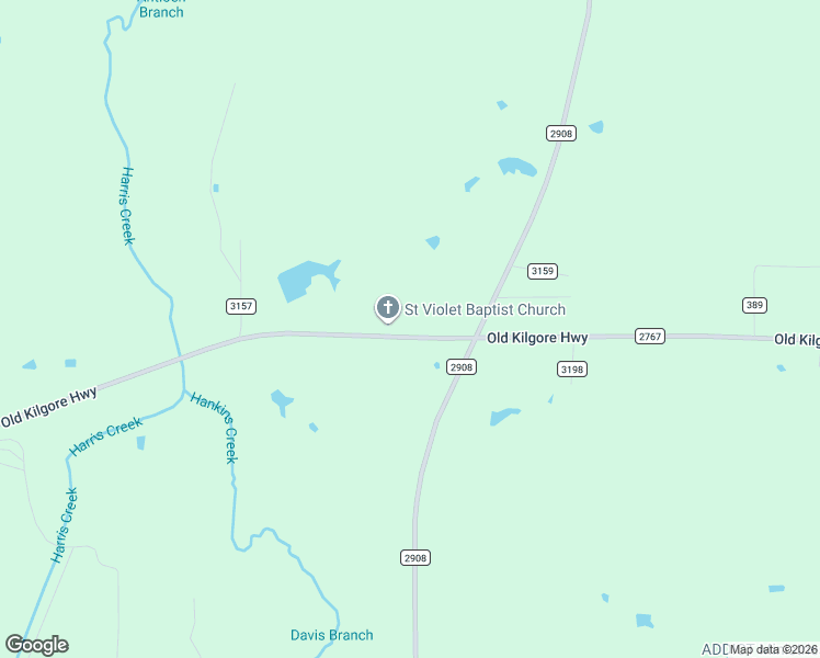 map of restaurants, bars, coffee shops, grocery stores, and more near 14271 Farm to Market Road 2767 in Tyler