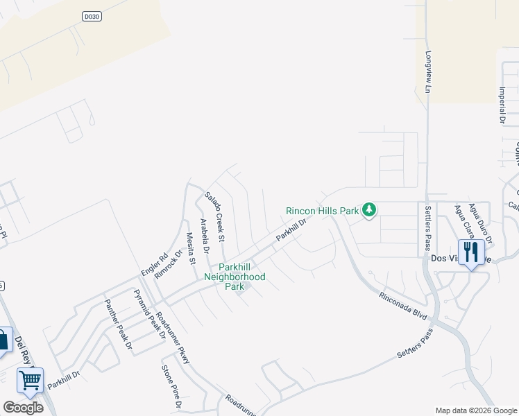 map of restaurants, bars, coffee shops, grocery stores, and more near 4696 Big Spring Street in Las Cruces