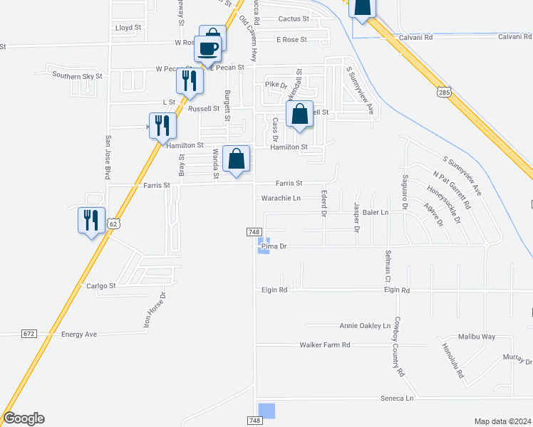 map of restaurants, bars, coffee shops, grocery stores, and more near 316 Baler Lane in Carlsbad