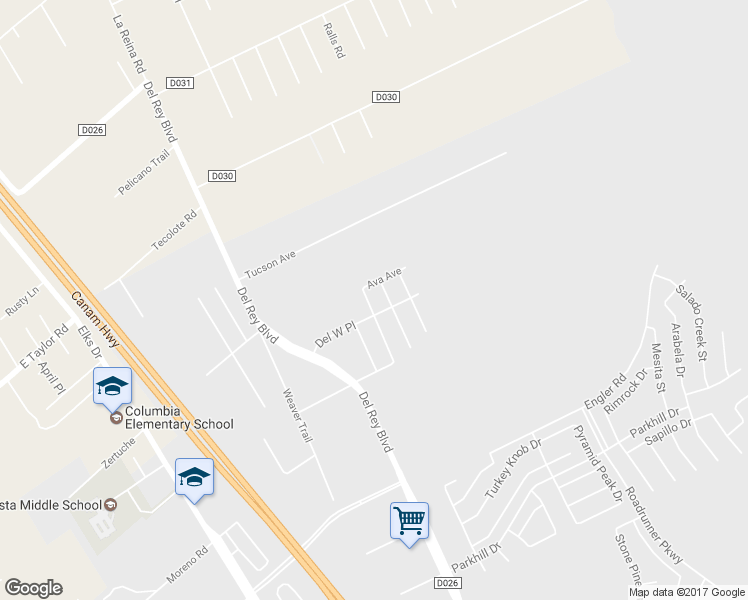 map of restaurants, bars, coffee shops, grocery stores, and more near 4760 Kerry Anne Place in Las Cruces