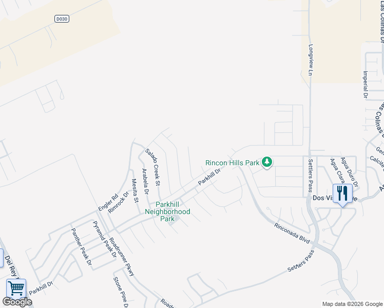 map of restaurants, bars, coffee shops, grocery stores, and more near 4696 Big Spring Street in Las Cruces