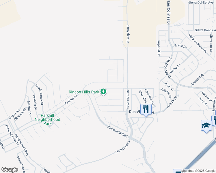 map of restaurants, bars, coffee shops, grocery stores, and more near 3005 Agua Ladoso Avenue in Las Cruces