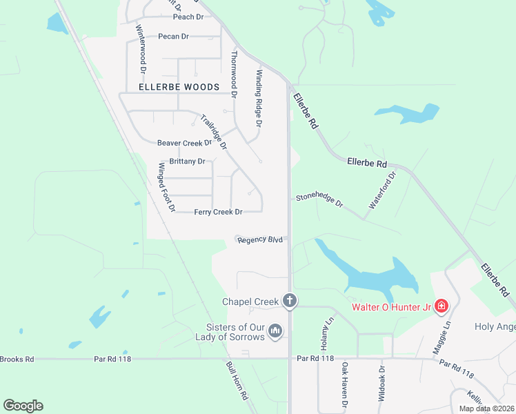 map of restaurants, bars, coffee shops, grocery stores, and more near 10191 Trailridge Drive in Shreveport