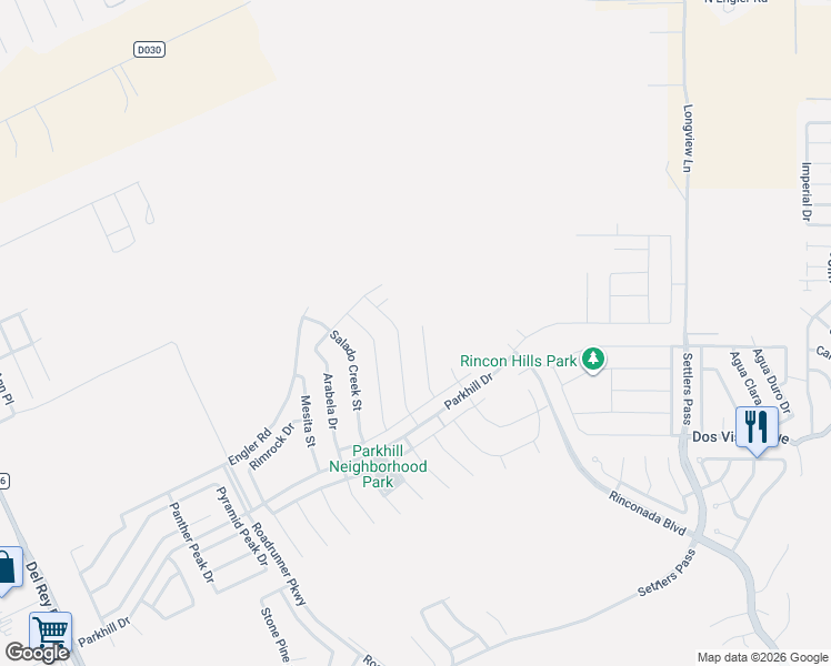 map of restaurants, bars, coffee shops, grocery stores, and more near 4696 Big Spring Street in Las Cruces