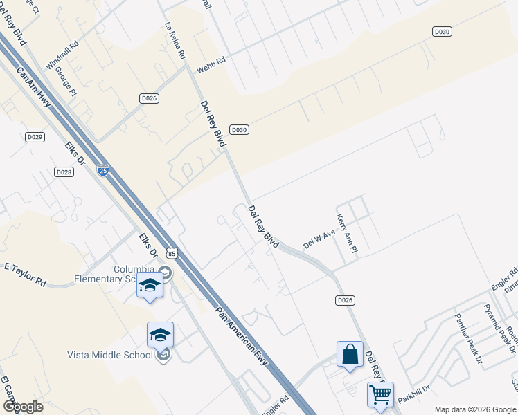 map of restaurants, bars, coffee shops, grocery stores, and more near 1600-1690 Tucson Avenue in Las Cruces