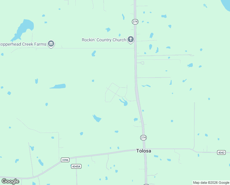 map of restaurants, bars, coffee shops, grocery stores, and more near 717 Scott Lane in Kemp