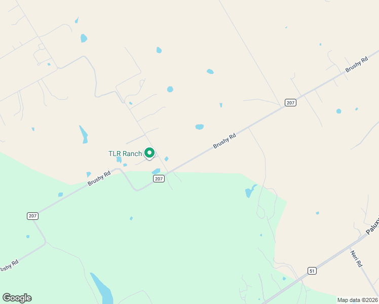 map of restaurants, bars, coffee shops, grocery stores, and more near 4410 Brushy Road in Granbury