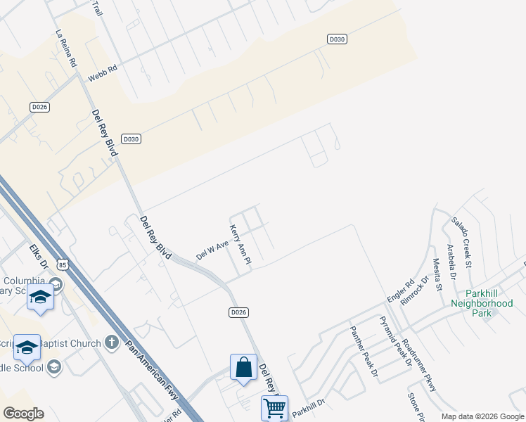 map of restaurants, bars, coffee shops, grocery stores, and more near 4756 Zeno Place in Las Cruces